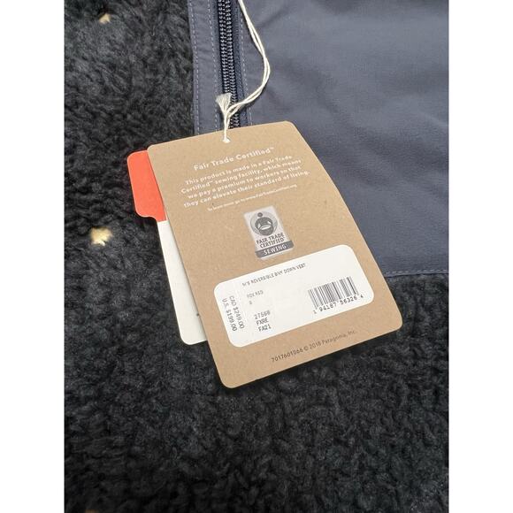 Patagonia Reversible Bivy Down Vest Mens M RARE‎ NWT Fox Red Sold Out Online! - Picture 6 of 9